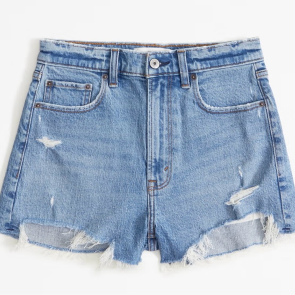 Abercrombie The Mom Short High Rise